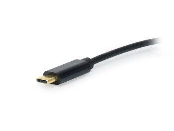 Adaptador EQUIP USB-C a 2x Jack 3.5mm Negro (EQ133469)