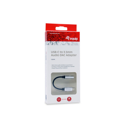 Adaptador EQUIP USB-C/M a 3.5mm/H 0.15m (EQ133474)