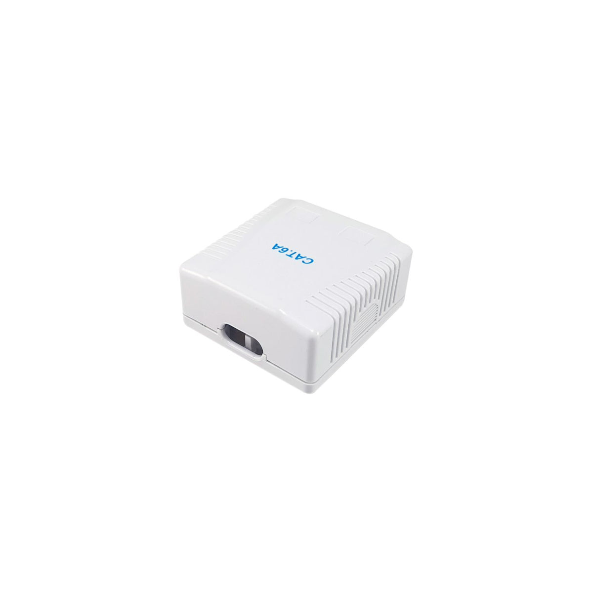 Roseta EQUIP 2xRJ45 Cat.6a Hembra Blanco (EQ235216)