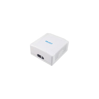 Roseta EQUIP 2xRJ45 Cat.6a Hembra Blanco (EQ235216)