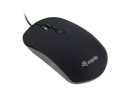 Ratón EQUIP Life Comfort USB-A 1000dpi Negro (EQ245114)