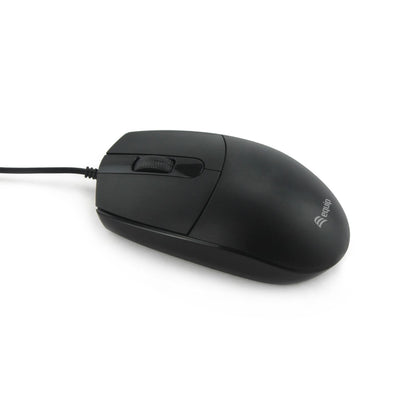 Ratón EQUIP Silent USB-A 1200dpi Negro (EQ245117)