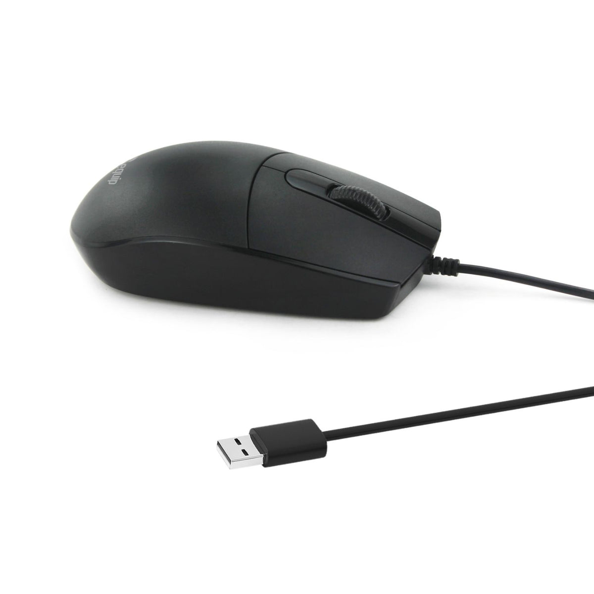 Ratón EQUIP Silent USB-A 1200dpi Negro (EQ245117)