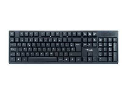 Teclado+Raton EQUIP Life RF Óptico Negro (EQ245221)