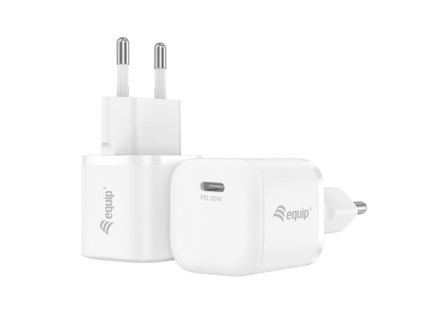 Cargador de Pared EQUIP USB-C 20W Pack 25 (EQ245530)