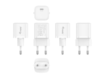 Cargador de Pared EQUIP USB-C 20W Pack 25 (EQ245530)