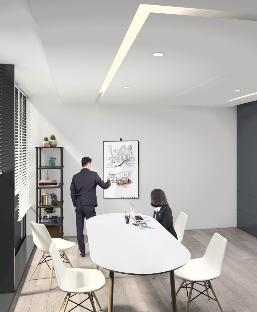 Soporte Pared EQUIP 37"-80" Máx. 50Kg Negro (EQ650331)