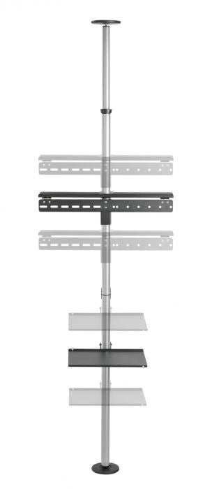 Soporte EQUIP de Suelo a Techo 37"-70" 30Kg (EQ650621)
