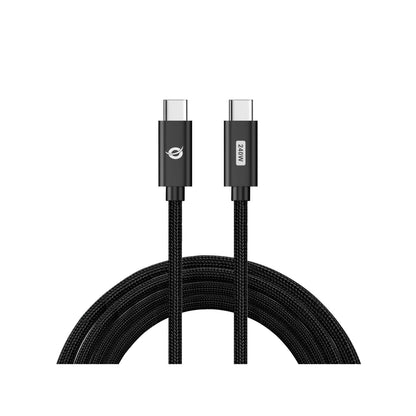 Cable CONCEPTRONIC USB-C M/M 240W 2m Negro (ETTA03B20)