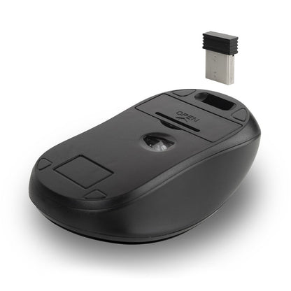 T+Ratón NGS Wireless 1200dpi Negro (EUPHORIAKIT)