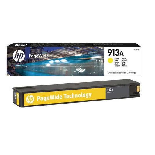 HP 913A Yellow Original Ink Cartridge - F6T79AE