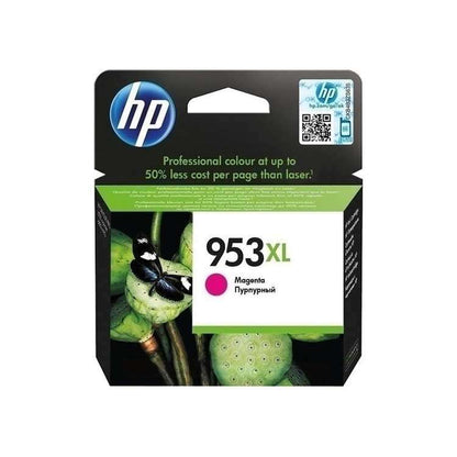 HP 953XL Magenta Cartucho de Tinta Original - F6U17AE. 1.600 Paginas