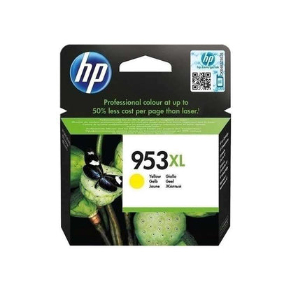 HP 953XL Amarillo Cartucho de Tinta Original - F6U18AE. 1.600 Paginas