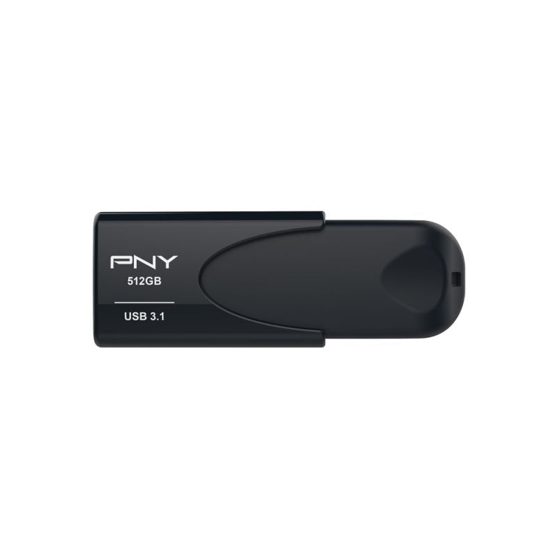 Pendrive PNY 512Gb USB-A 3.1 Negro (FD512ATT431KK-EF)