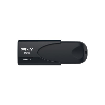Pendrive PNY 512Gb USB-A 3.1 Negro (FD512ATT431KK-EF)