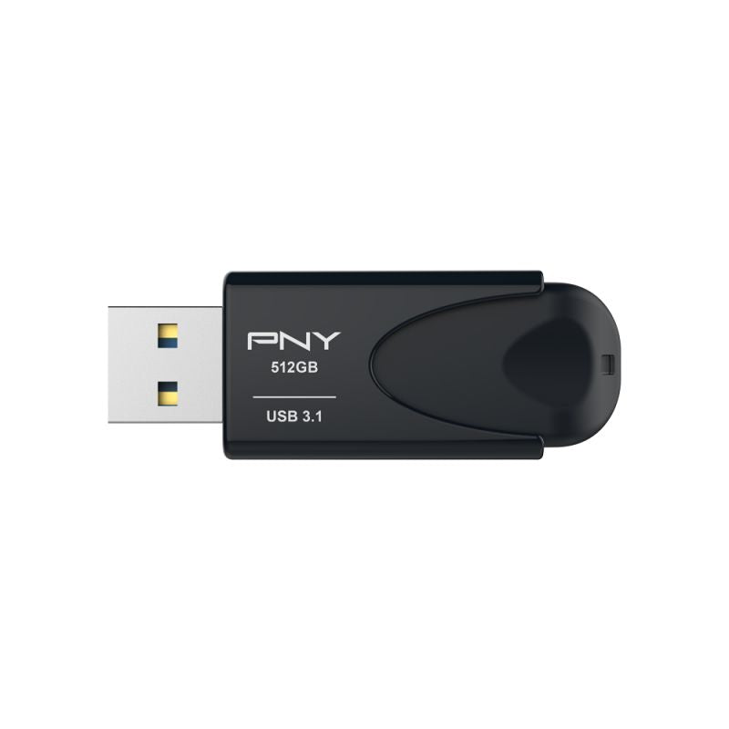 Pendrive PNY 512Gb USB-A 3.1 Negro (FD512ATT431KK-EF)