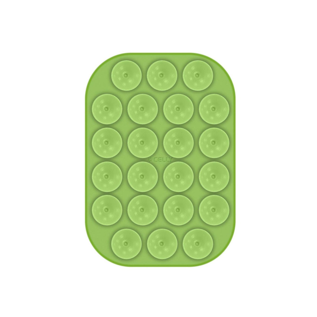 Ventosa CELLY para Smartphone Verde (FIXSQUAREGN)
