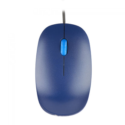 Ratón NGS Óptico USB-A 1000dpi Azul (FLAME BLUE)