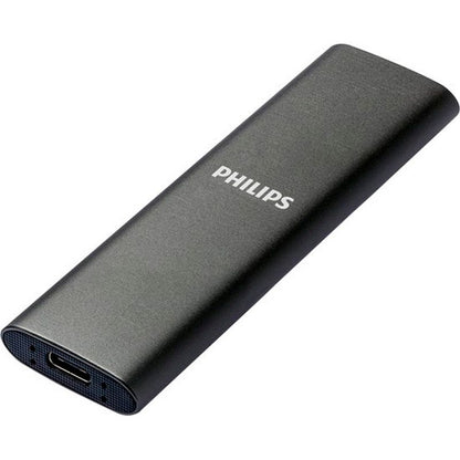 SSD Philips Slim 500Gb SATA USB-C 3.0 Gris (FM50SS031P)