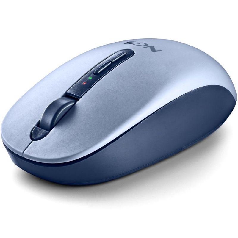 Ratón NGS Ergonómico Fog Dual RF BT Azul