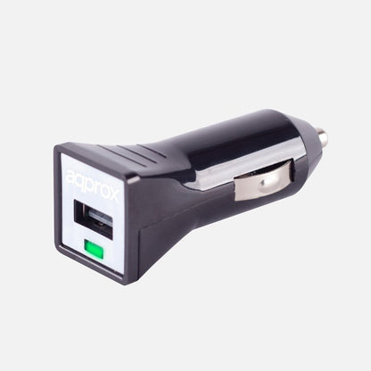 Cargador de Coche Approx USB 5V 1A Negro (APPUSBCARB)