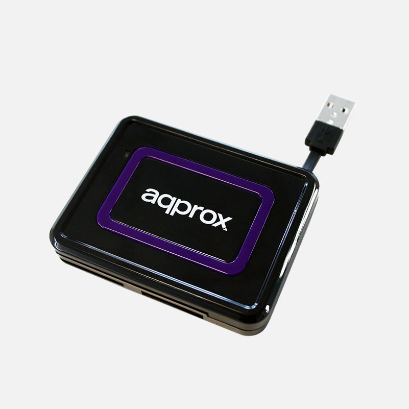 Lector Tarjetas Approx USB 2.0 Mini SIM (APPCRDNIB)