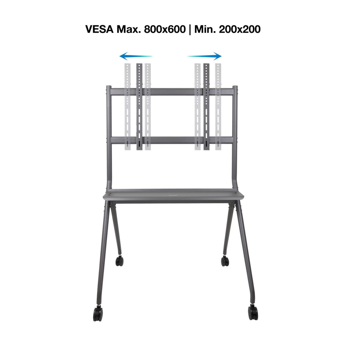 Soporte de Suelo TOOQ 50"-86" Ruedas 120Kg (FS20205M-B)