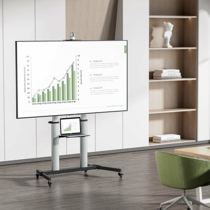 Soporte Suelo AISENS 60-100" Con ruedas (FT100TE-259)