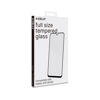 Protector de pantalla CELLY Galaxy A16(FULLGLASS1105BK)