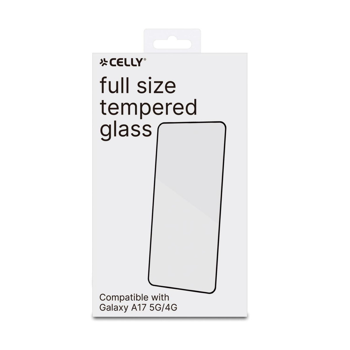 Protector Celly para Galaxy A17 (FULLGLASS1147BK)