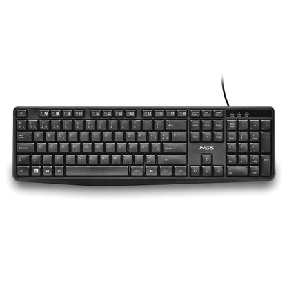 Teclado NGS Funky V4 USB 1.5m Negro (FUNKYV4SPANISH)