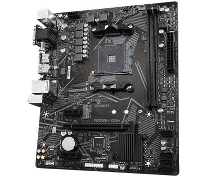 GIGABYTE A520M S2H: (AM4) 2DDR4 DVI HDMI mATX