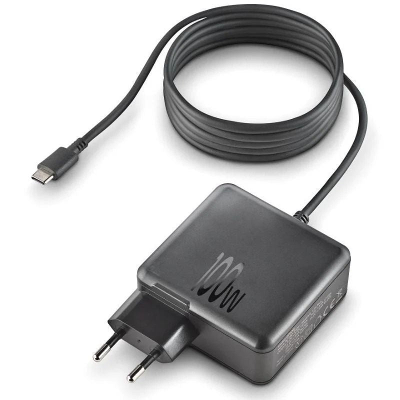 Cargador de Pared NGS GaN 100W 1USB-C Negro (GAN100W-C)