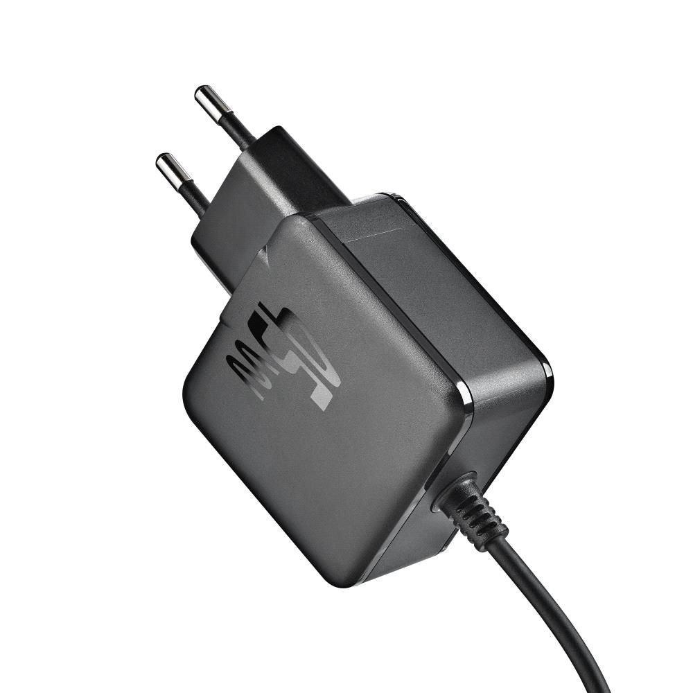 Cargador de Pared NGS GaN 45W 1xUSB-C Negro (GAN45W-C)