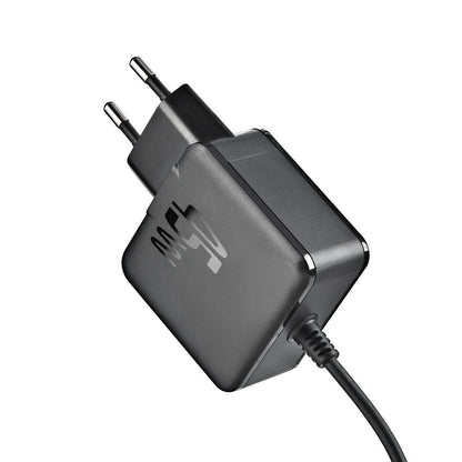 Cargador de Pared NGS GaN 45W 1xUSB-C Negro (GAN45W-C)