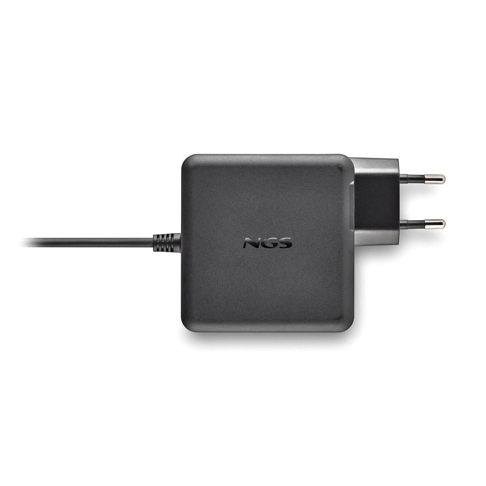 Cargador de Pared NGS GaN 65W 1xUSB-C Negro (GAN65W-C)