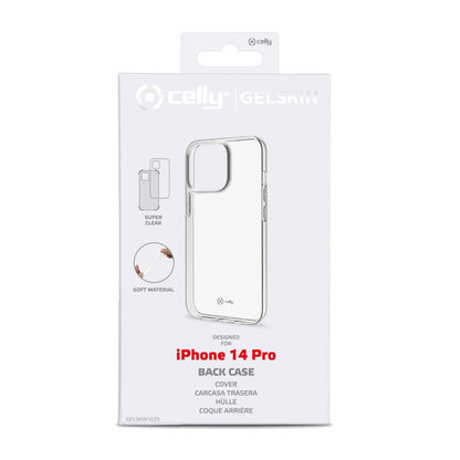 Funda Gel CELLY 6.1" para iPhone 14 Pro (GELSKIN1025)