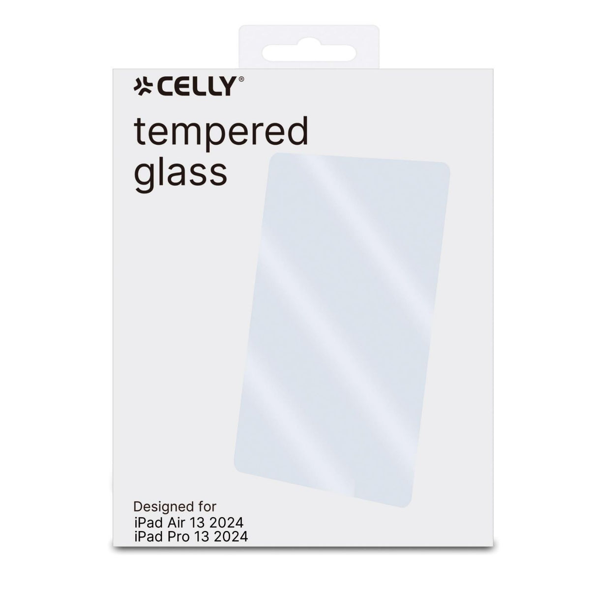 Protector CELLY iPad Air 13/Pro 13 (GLASSTAB19)