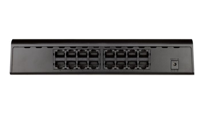 Switch D-Link 16xRJ45 GbE Rack 1U Negro (GO-SW-16G)