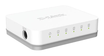 Switch D-Link 5p 10/100/1000 Blanco (GO-SW-5G)