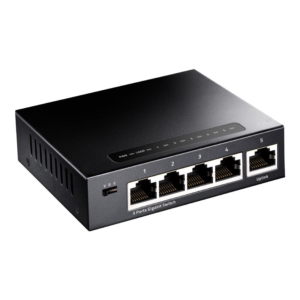 Switch CUDY 5p 10/100/100Mb Gigabit (GS105)