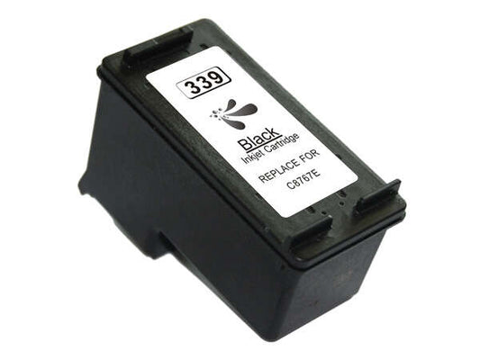 HP 339 Black Remanufactured Ink Cartridge - Replaces C8767EE