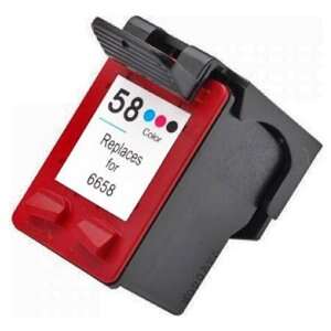 HP 58 Color Photo Generic Ink Cartridge - Replaces C6658AE