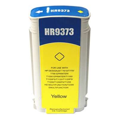 HP 72 Yellow Generic Ink Cartridge - Replaces C9373A