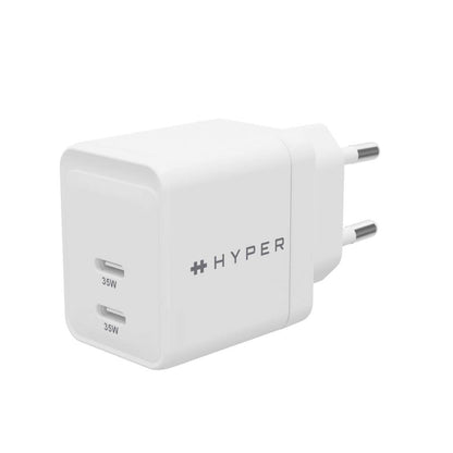 Cargador TARGUS HyperJuice 2xUSB-C 35W Blanco (HJG35EU)