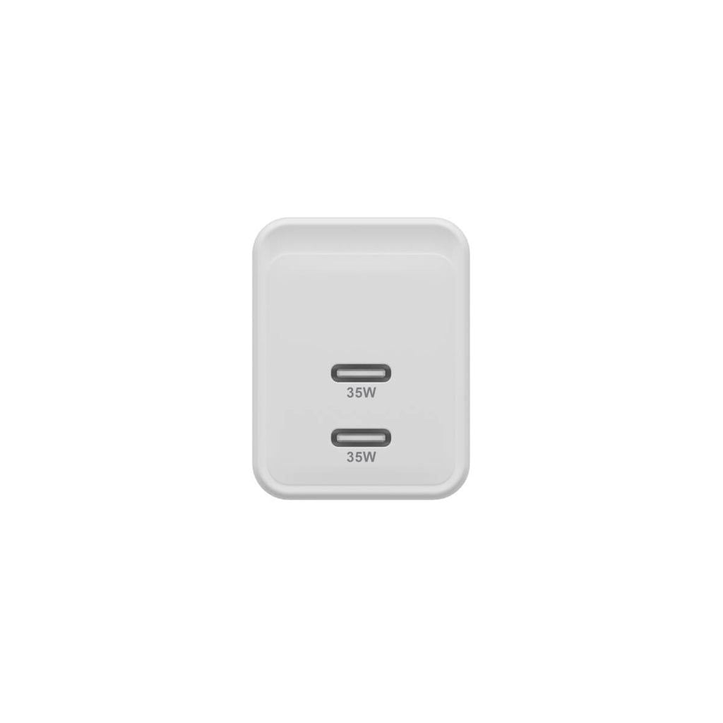 Cargador TARGUS HyperJuice 2xUSB-C 35W Blanco (HJG35EU)