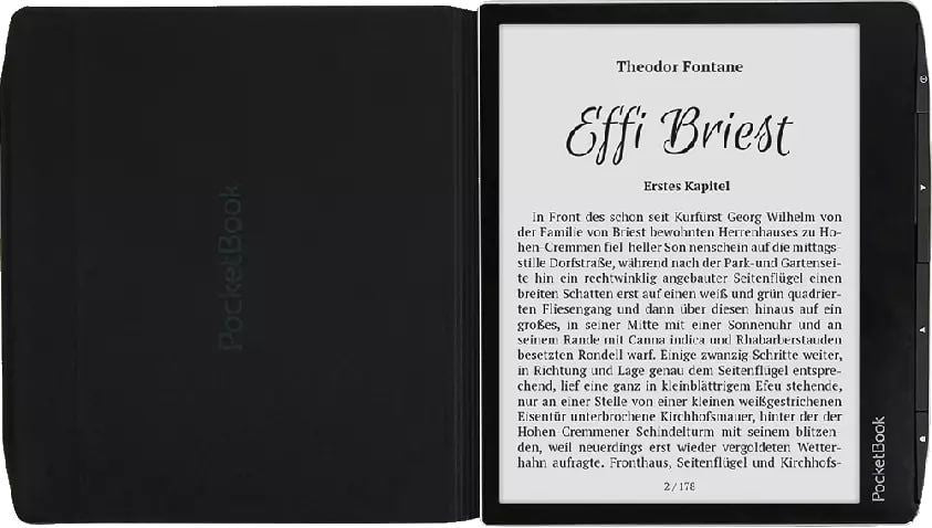 Funda eBook PocketBook Flip 7" Negra (HN-FP-PU-700-GG)