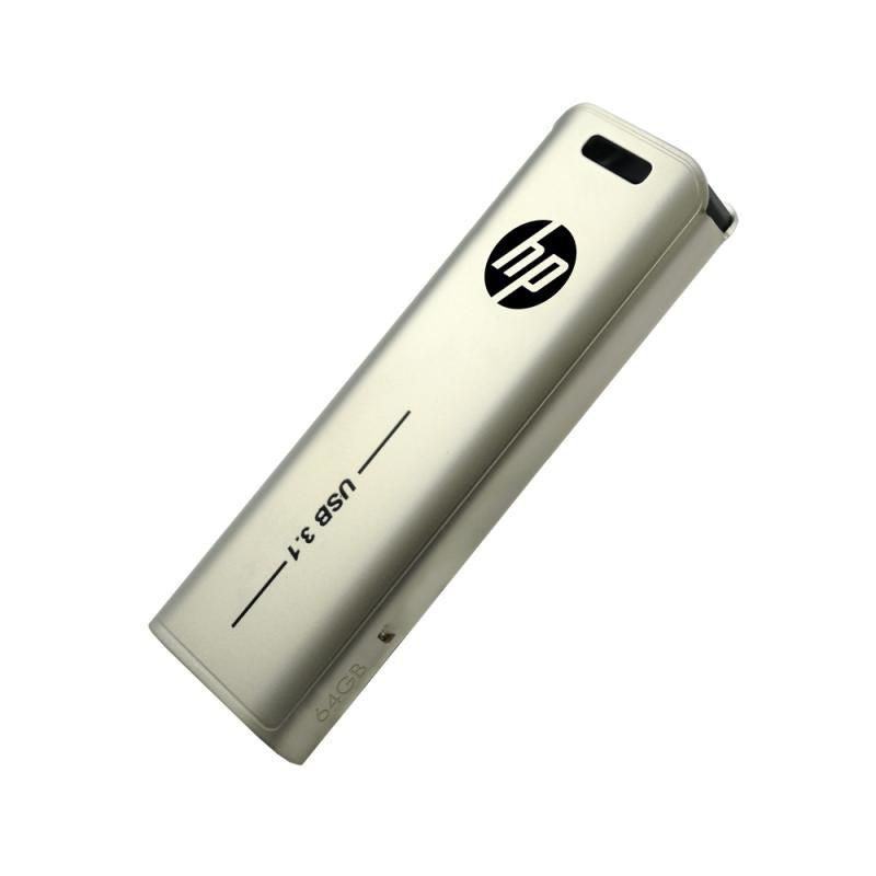 Pendrive HP 64Gb Usb3.1 Plata(HPFD796L-64)