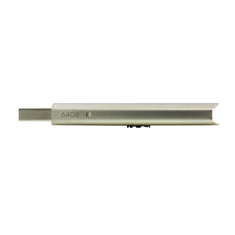 Pendrive HP 64Gb Usb3.1 Plata(HPFD796L-64)