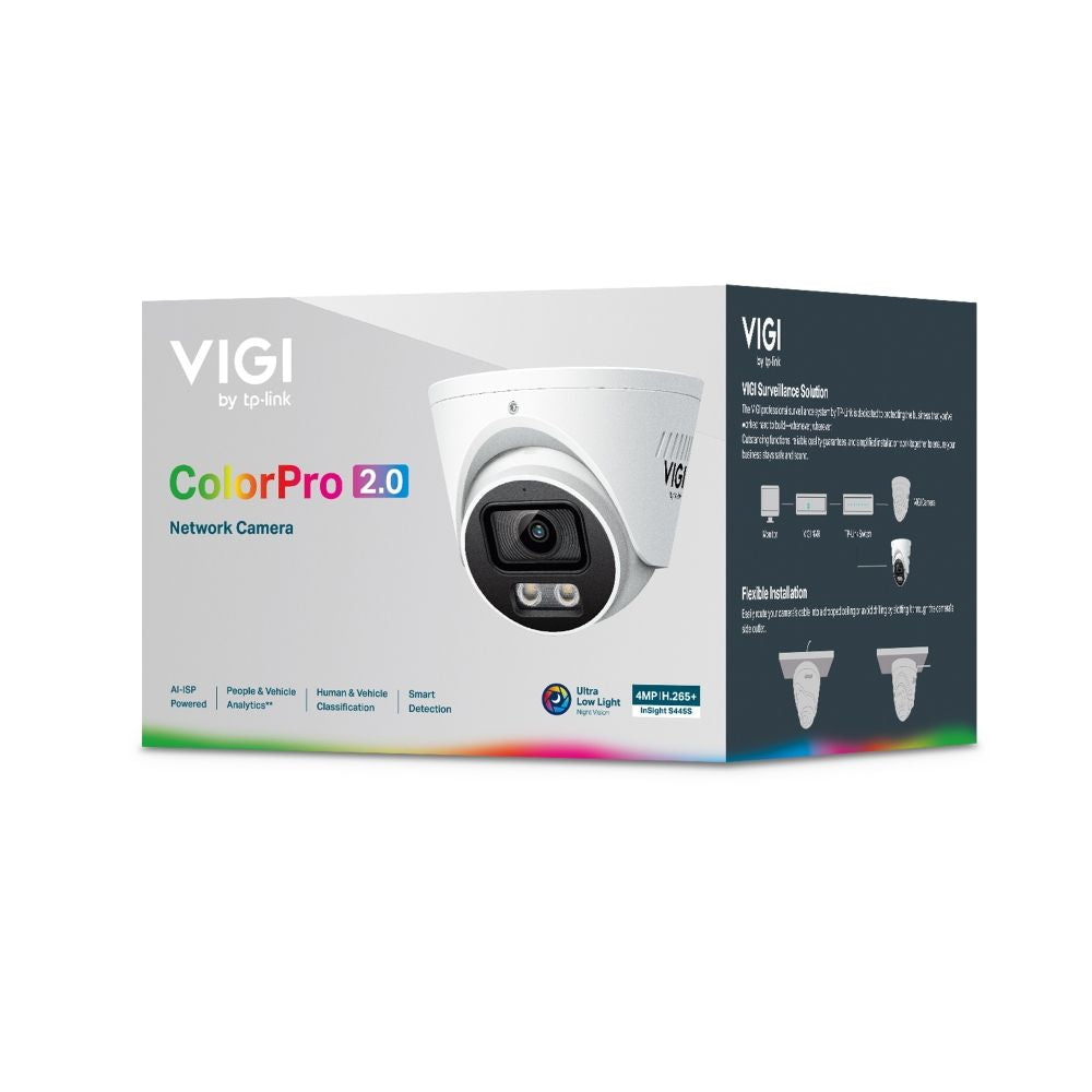 Cámara IP TP-Link VIGI Color 4mp (InSight S445S 2.8mm)